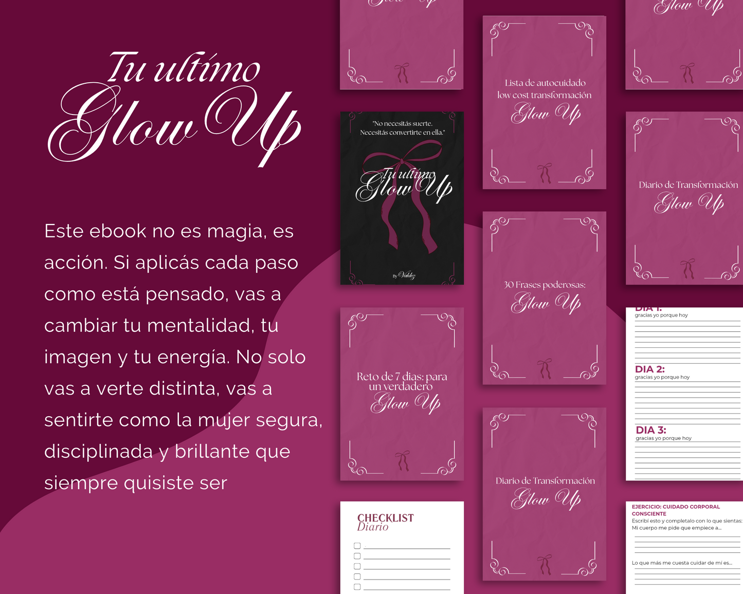 Tu ultimo Glow up + Bonus para ser esa chica